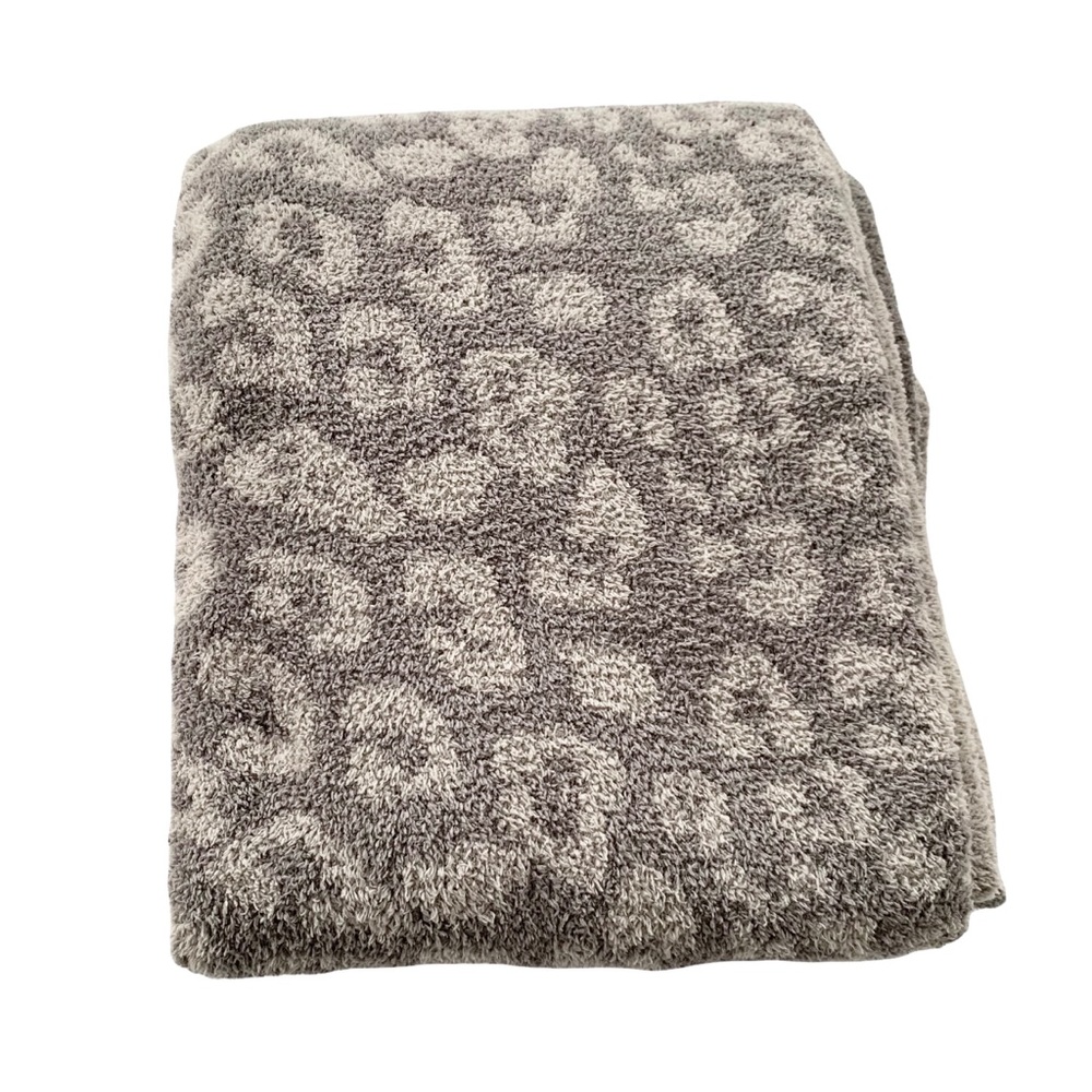 Barefoot Dreams Cozychic Barefoot In The Wild Throw In Linen Warm Gray NWT - Picture 4 of 10